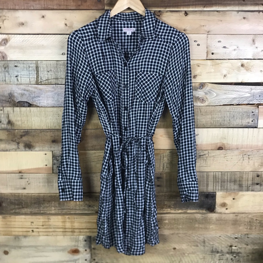 Drawstring Tie Dress